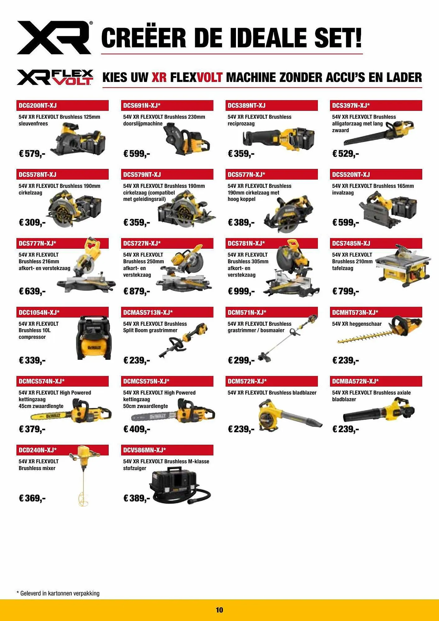 DeWALT folder van 3 september tot 30 september 2023 - folder pagina 10