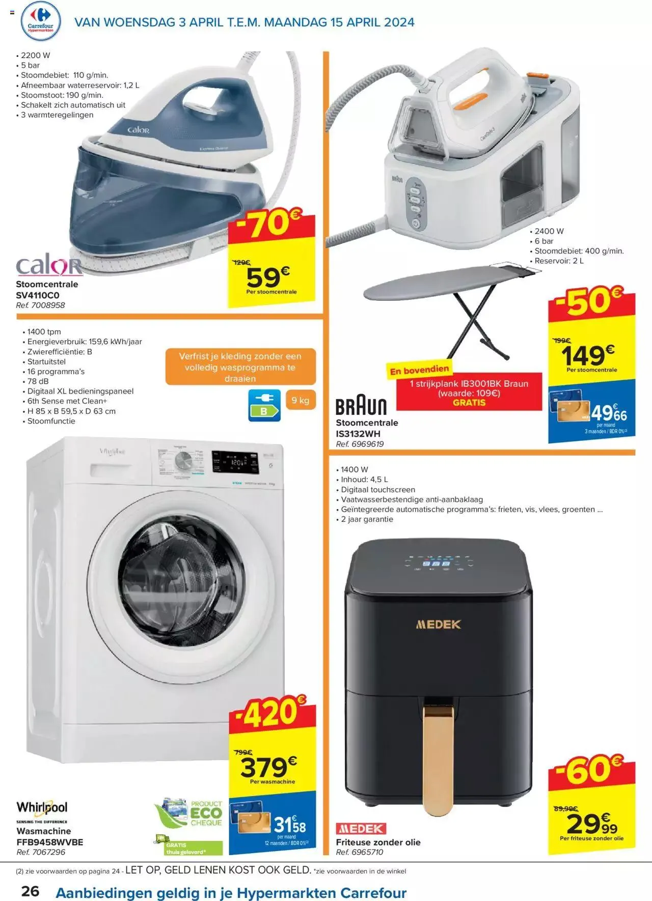 Carrefour folder week 14/15 van 15 april tot 31 december 2024 - folder pagina 26