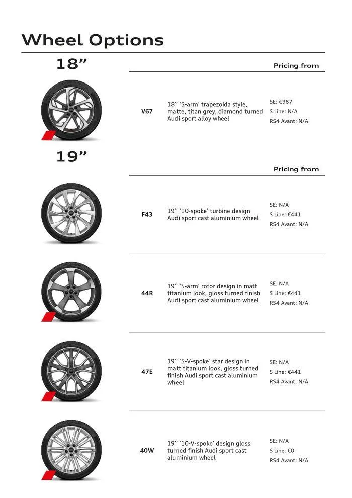 Audi A4 van 9 april tot 9 april 2025 - folder pagina 13