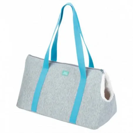 SAC TRANSPORT JOGGING GRIS 45X24X26CM