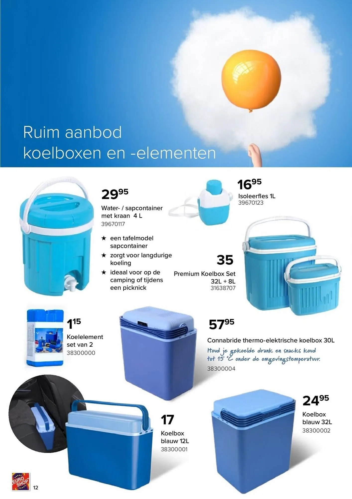 Euroshop Folder van 20 juli tot 31 augustus 2023 - folder pagina 12