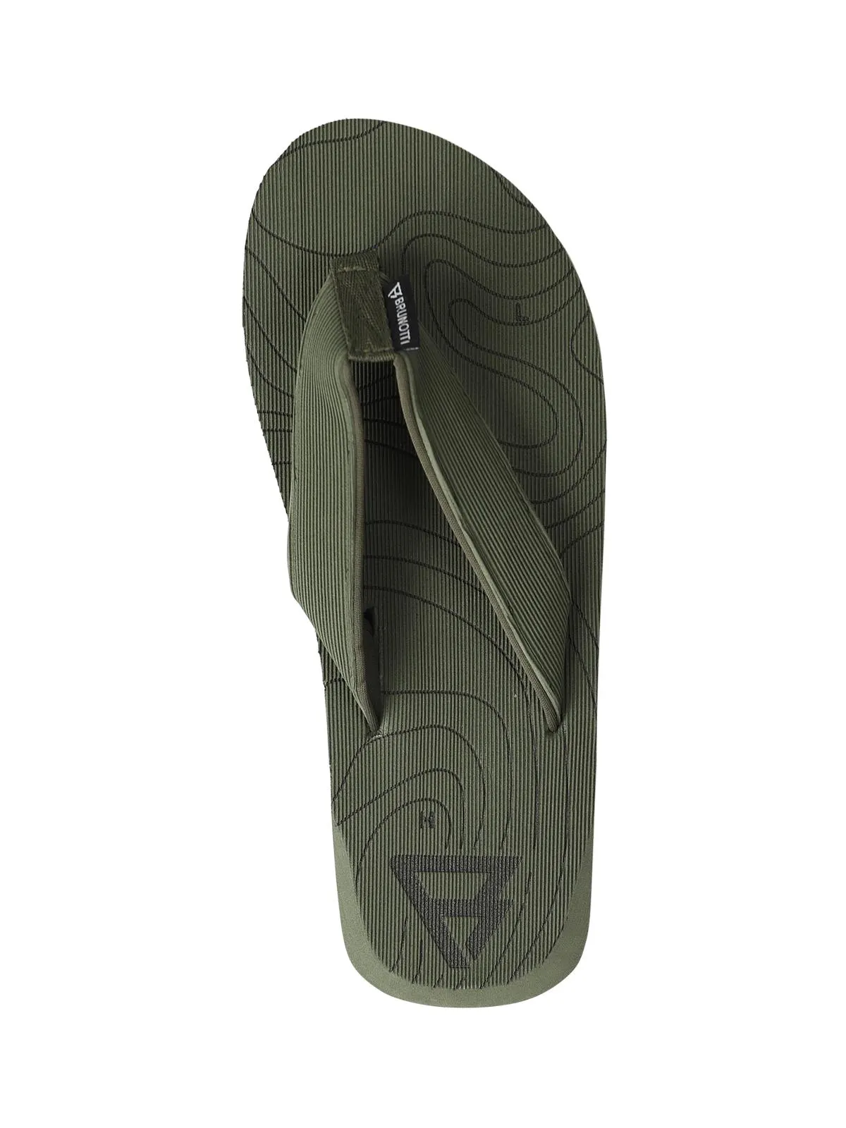 Capu Mannu Men Flip Flops | Beetle Green
