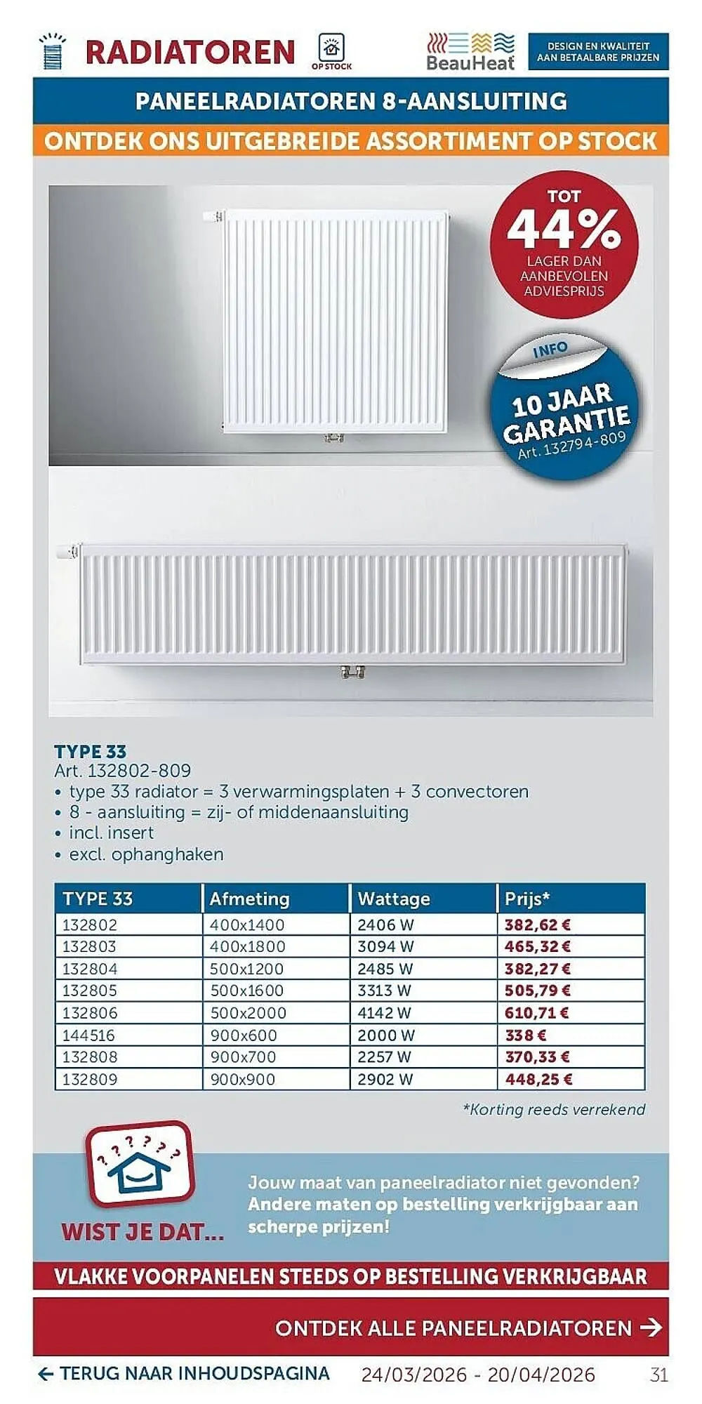 Zelfbouwmarkt folder van 24 maart tot 20 april 2026 - folder pagina 31