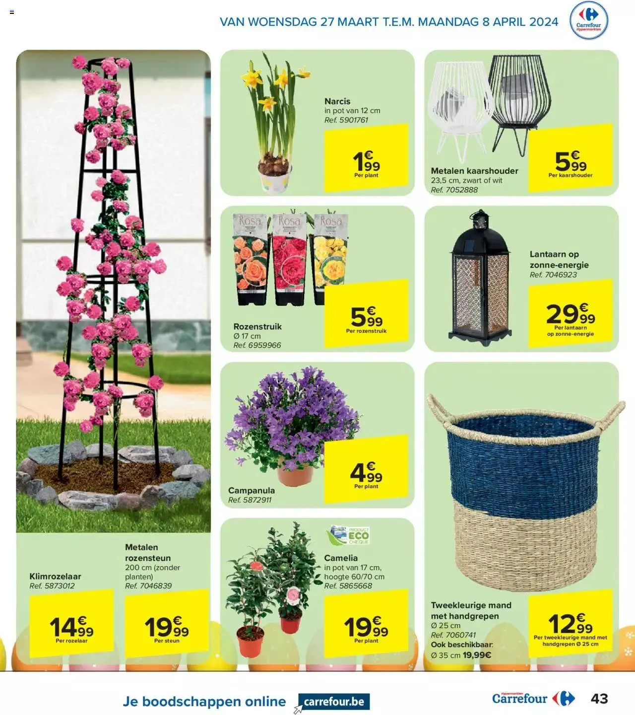 Carrefour folder week 13 van 8 april tot 30 maart 2024 - folder pagina 43