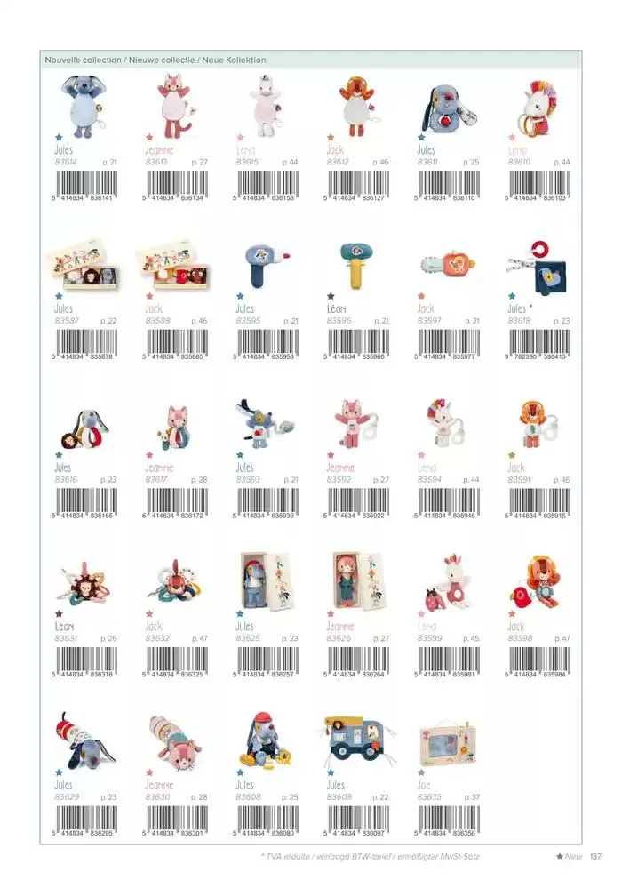 Collection 2025 van 7 januari tot 7 januari 2026 - folder pagina 137