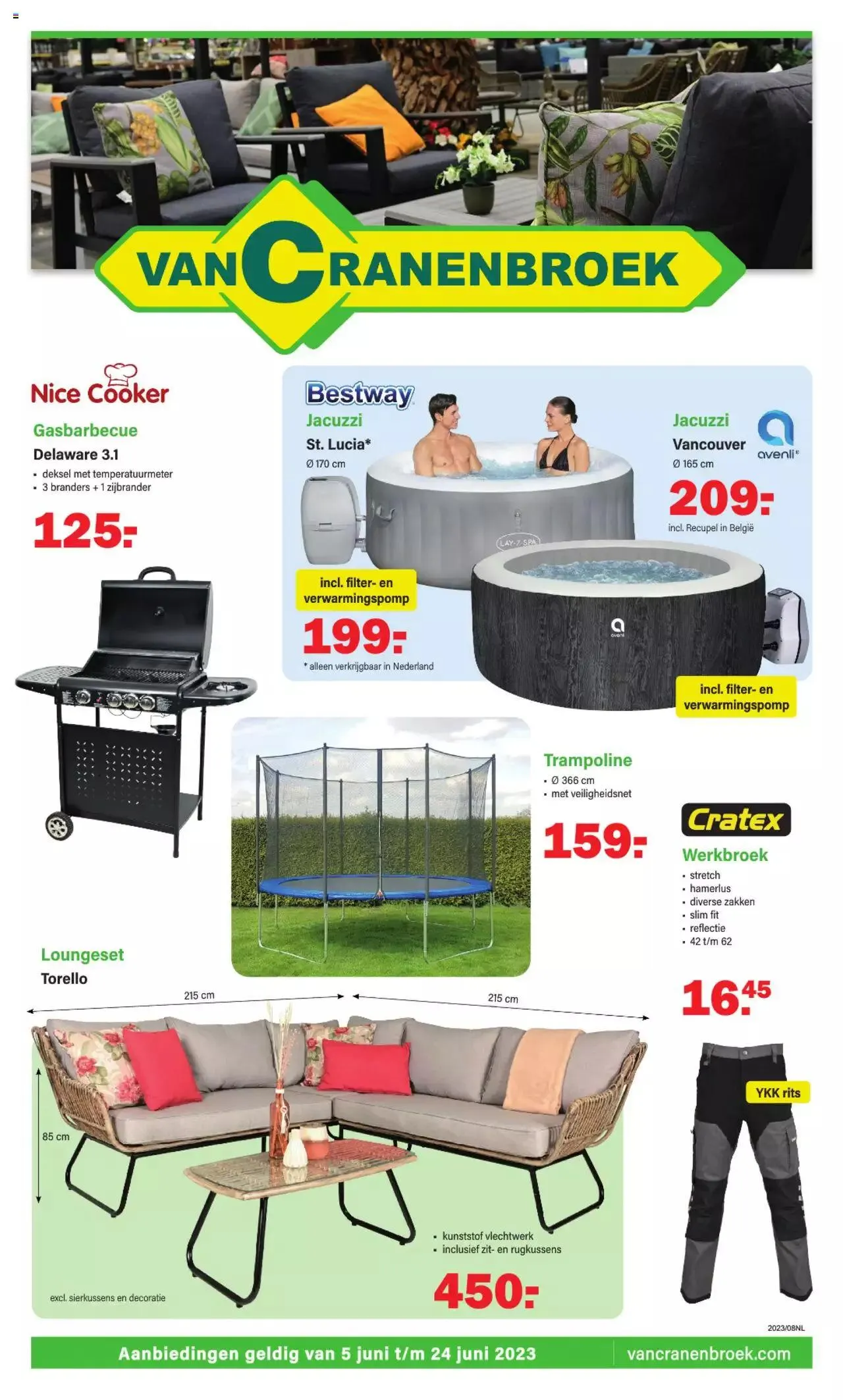 Van Cranenbroek folder / publicité - 0