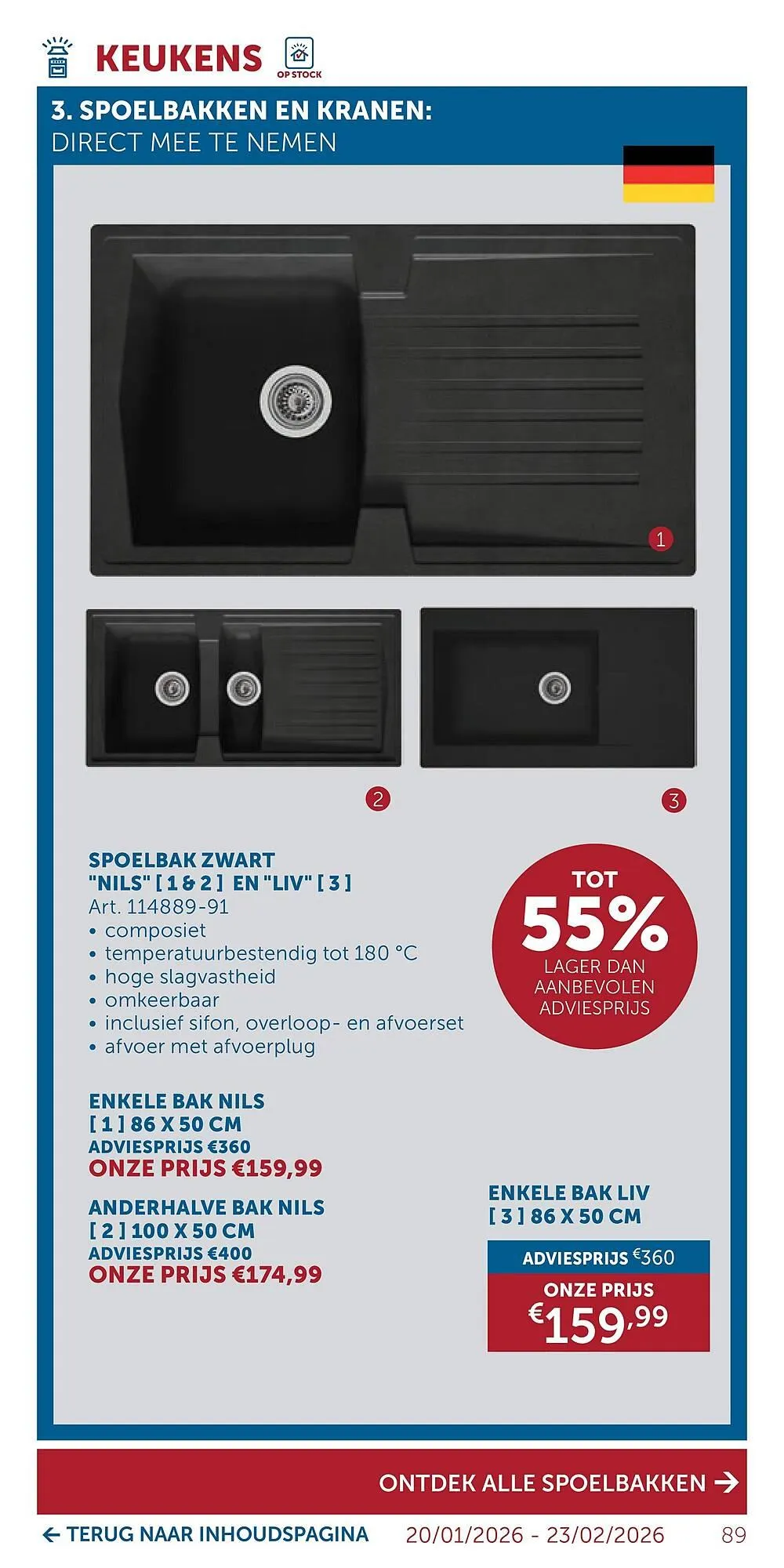 Zelfbouwmarkt folder van 20 januari tot 23 februari 2026 - folder pagina 89