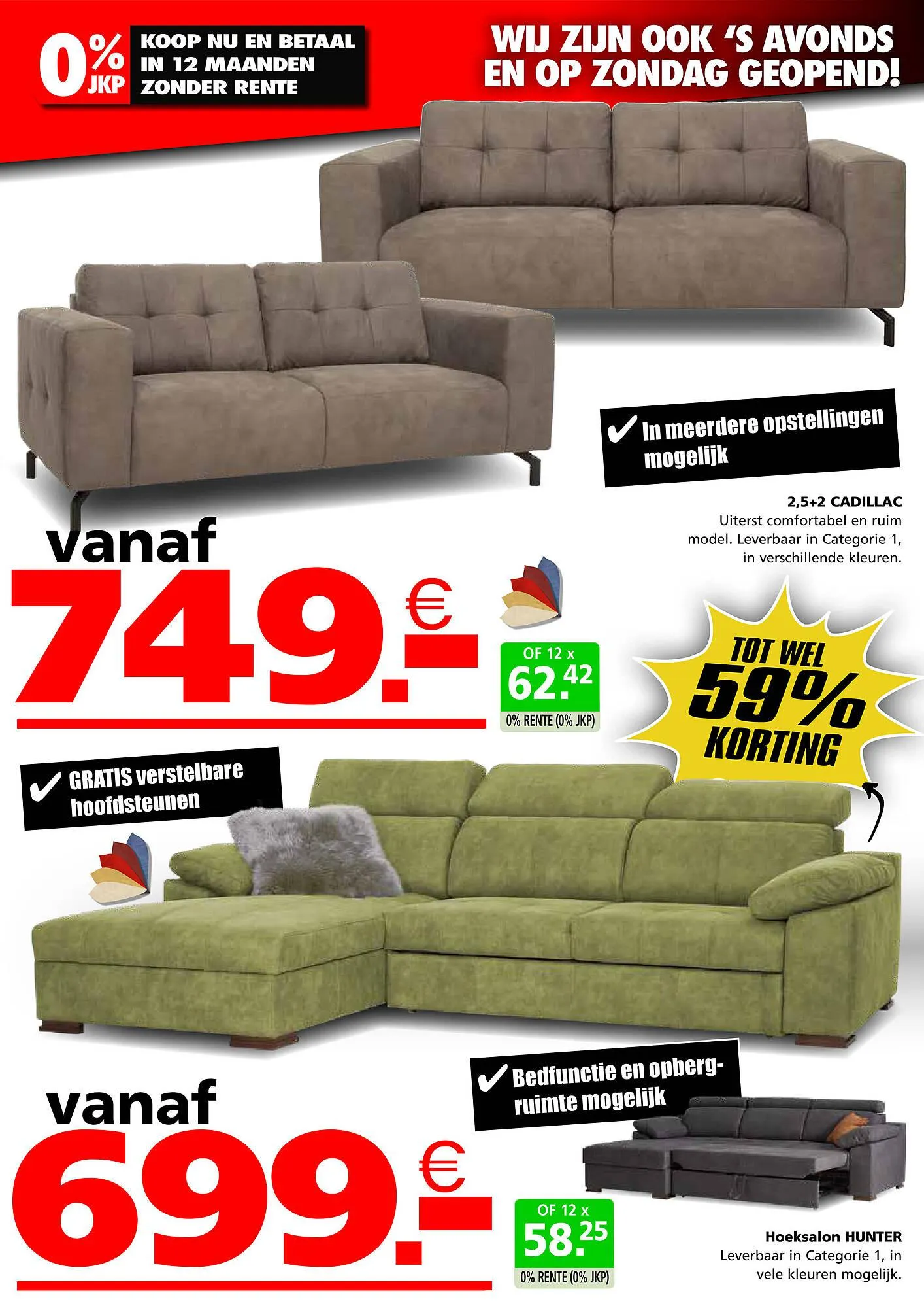Seats And Sofas Folder van 31 oktober tot 25 november 2023 - folder pagina 9