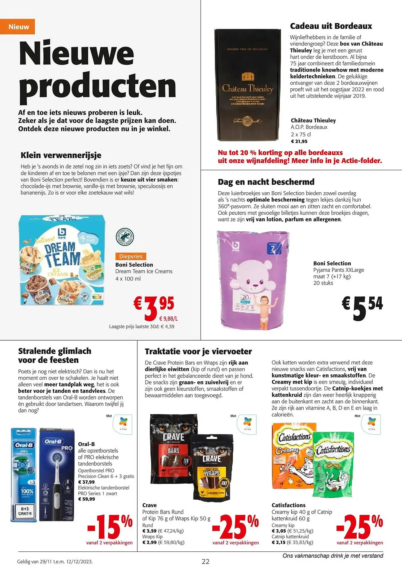 Colruyt folder van 29 november tot 12 december 2023 - folder pagina 1