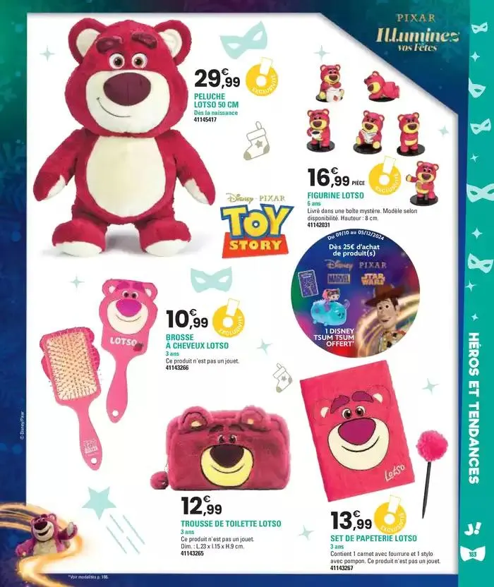 Jouez À L'infin van 29 oktober tot 5 december 2024 - folder pagina 183