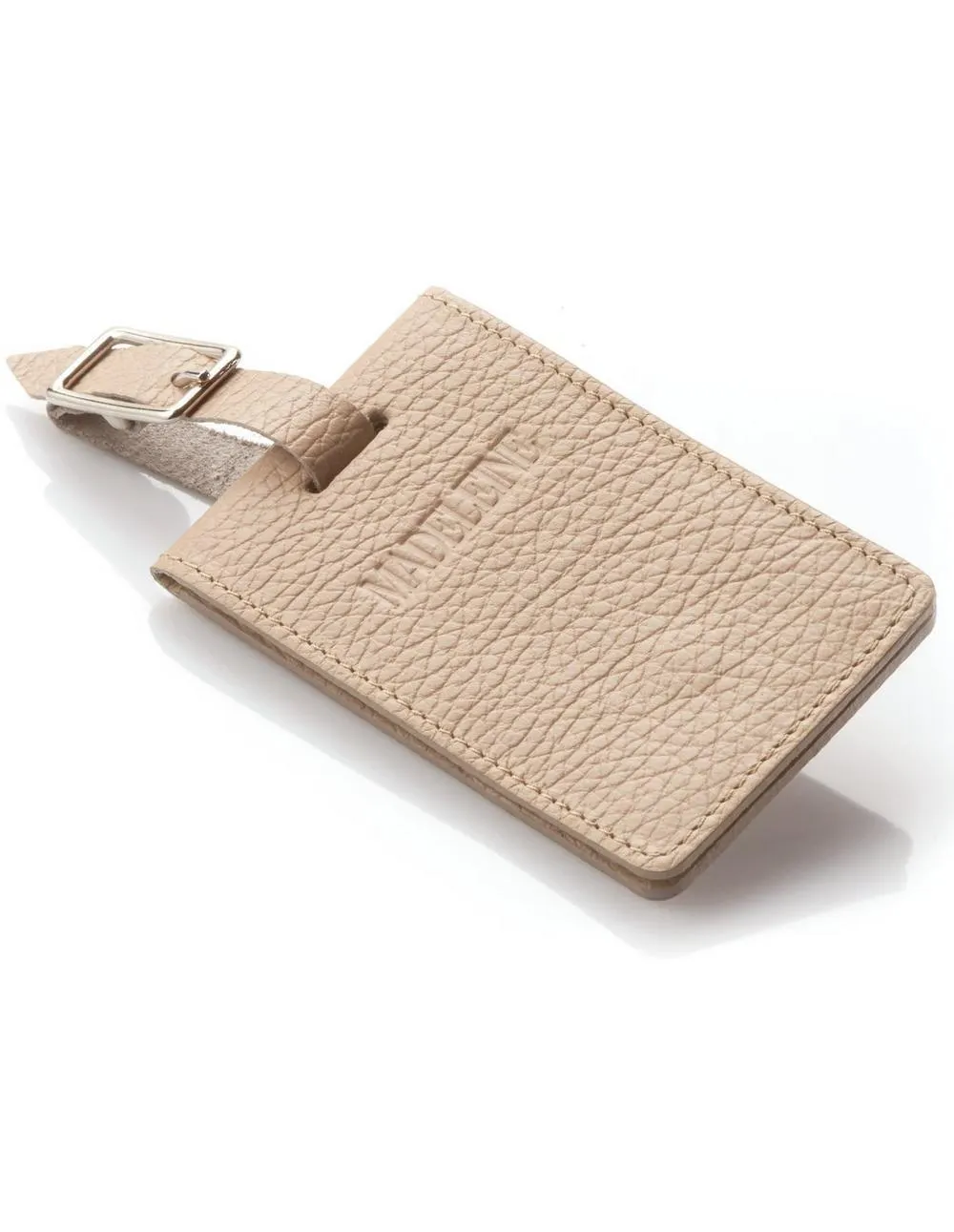 Kofferlabel met MADELEINE-logo