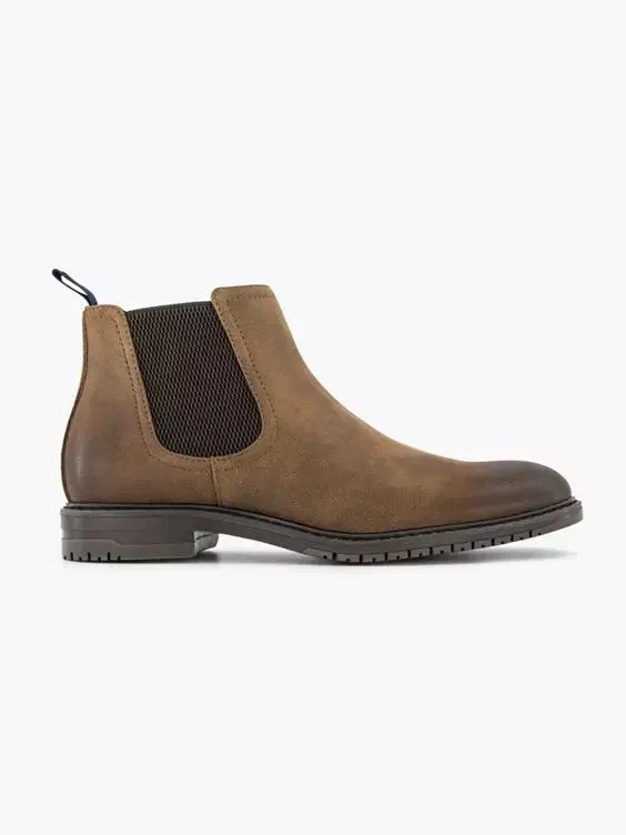 Bruine chelsea boot
