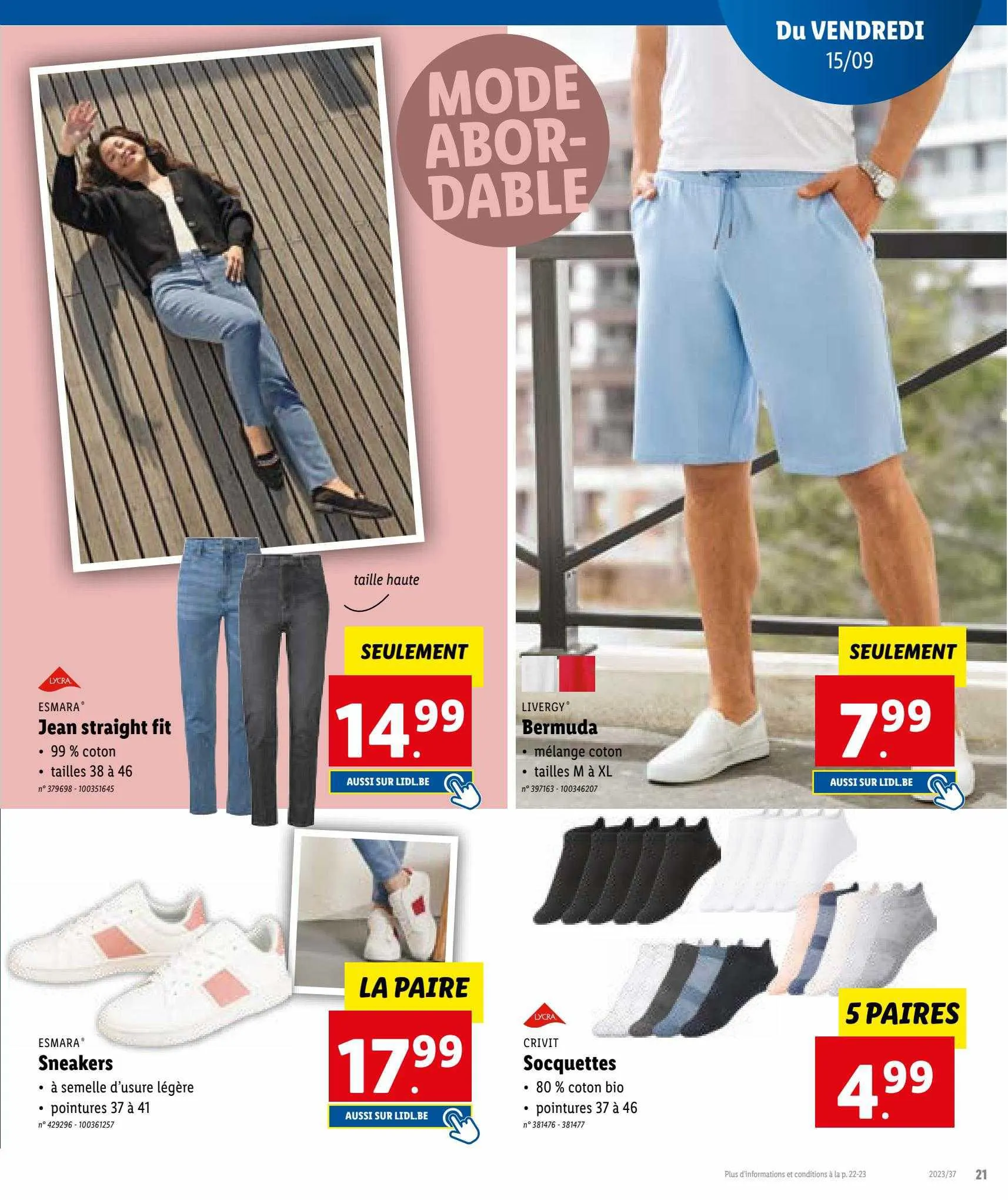 Lidl Folder (FR) van 11 september tot 11 september 2023 - folder pagina 33