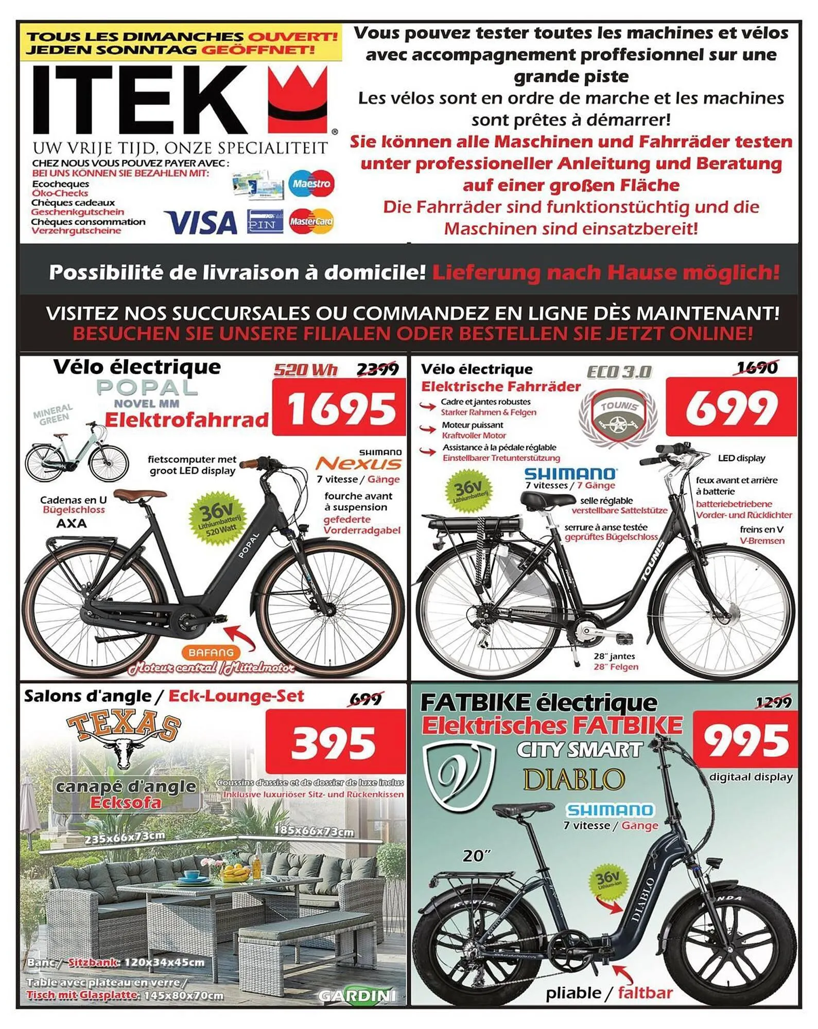 iTEK folder van 27 september tot 12 oktober 2023 - folder pagina 1