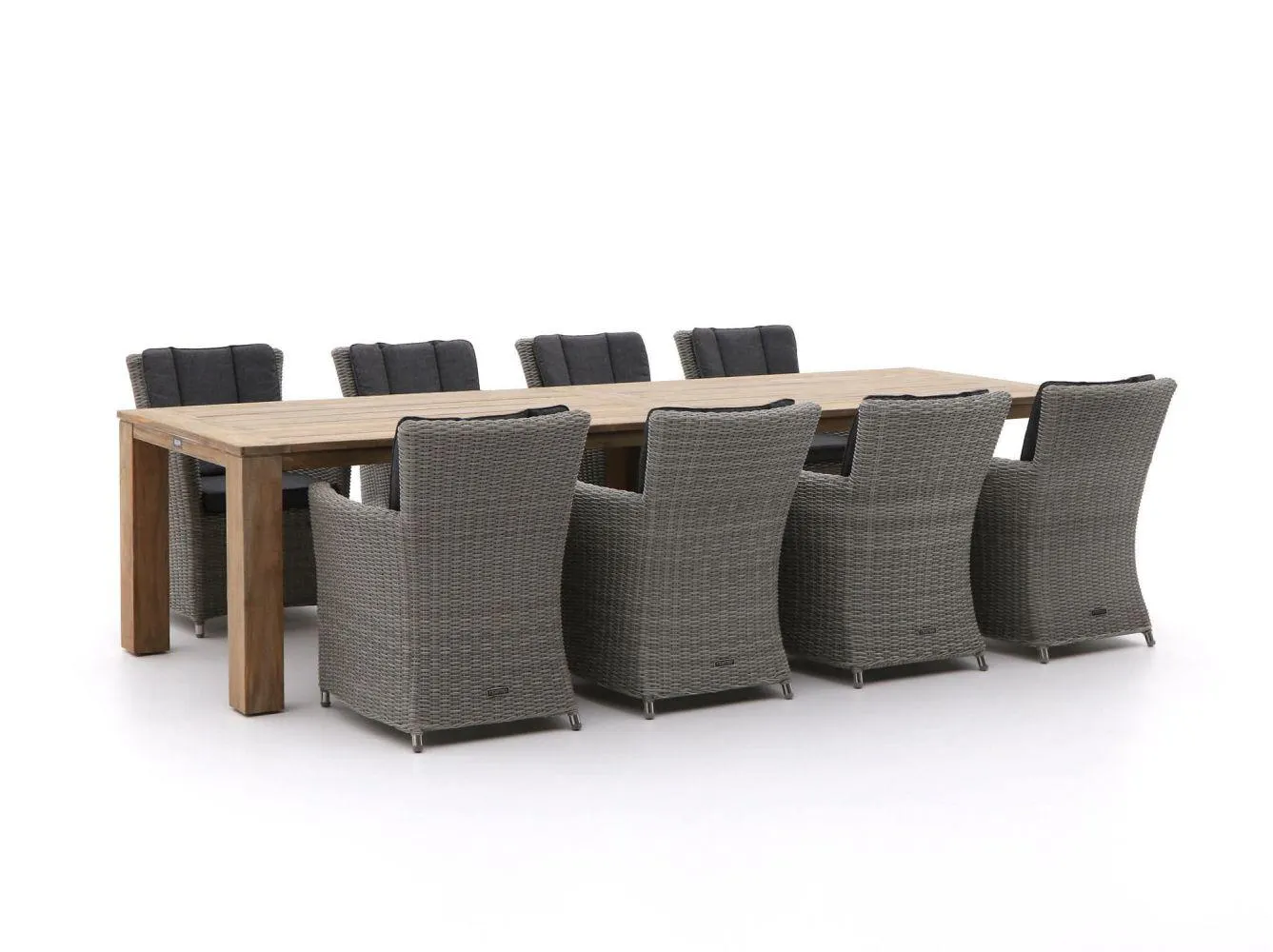 Intenso Adriano/ROUGH-X 320cm dining tuinset 9-delig