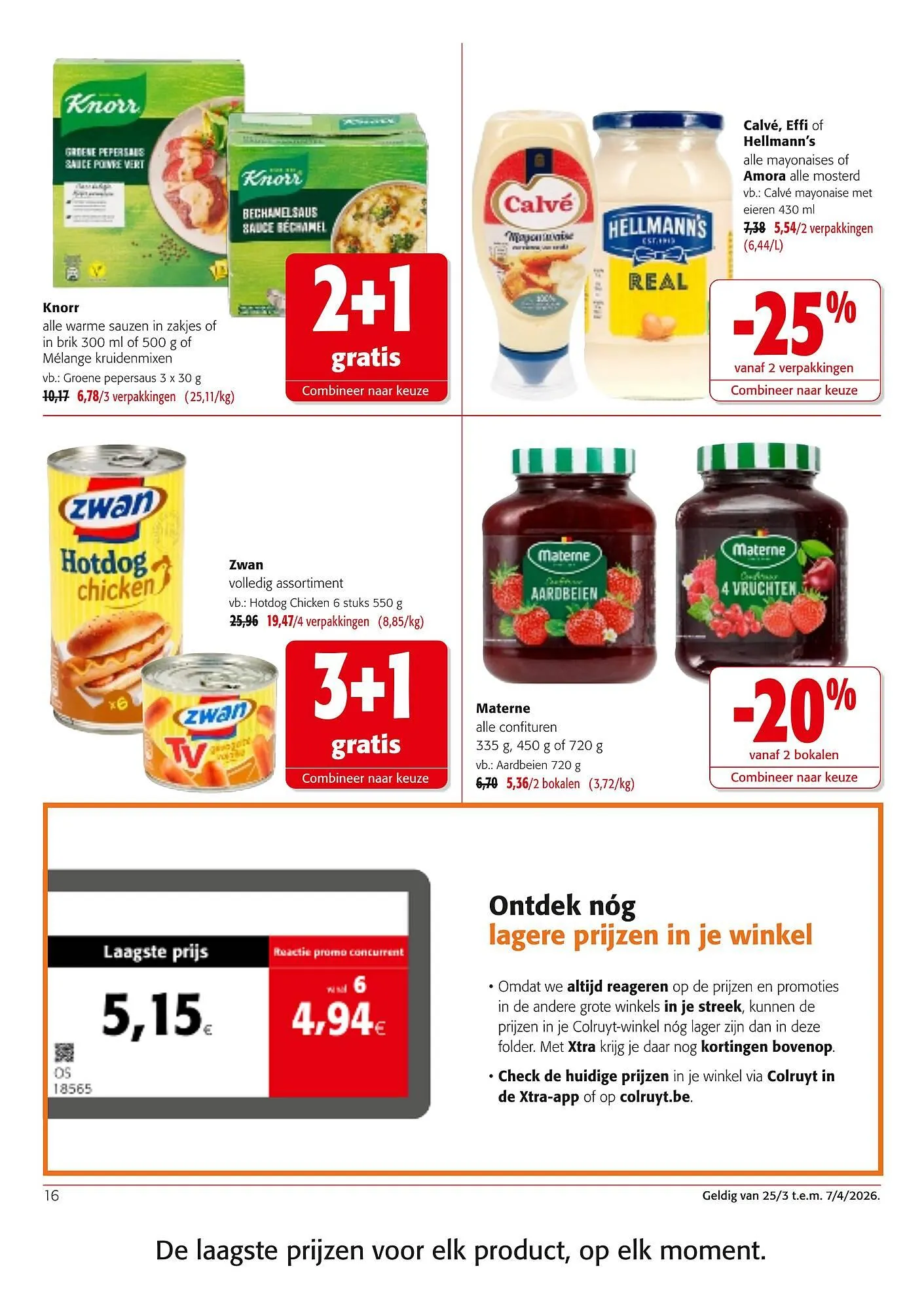 Colruyt folder van 25 maart tot 7 april 2026 - folder pagina 16