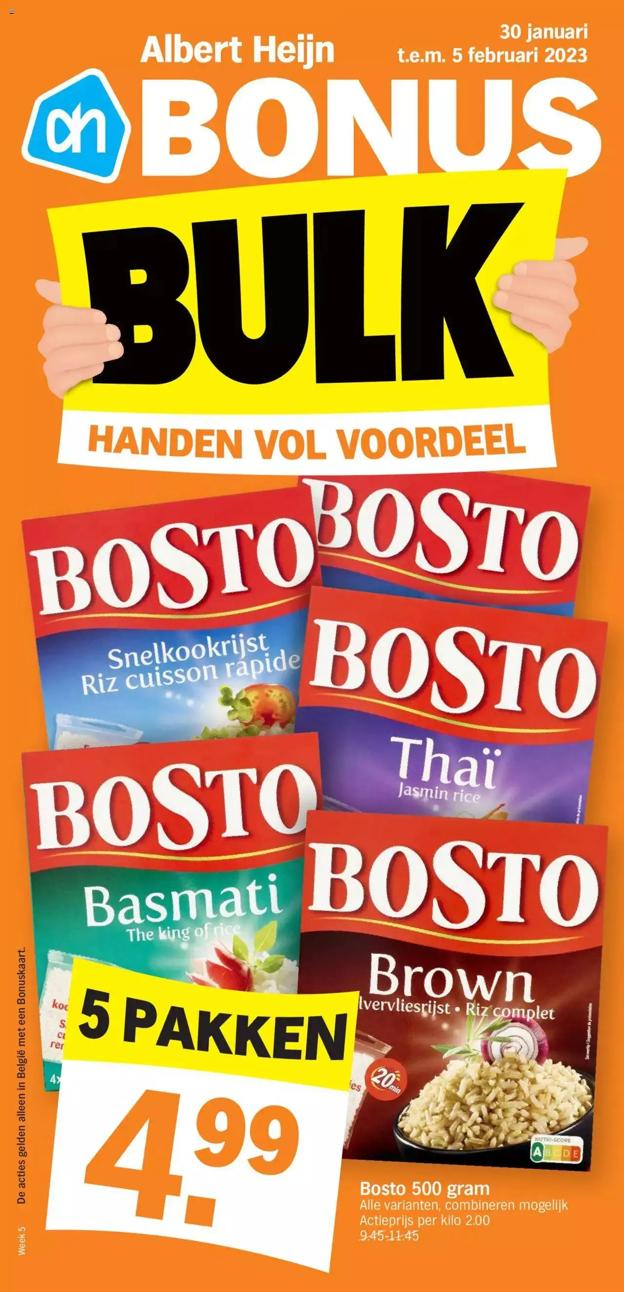 Albert Heijn folder week / de la semaine 05 - 0