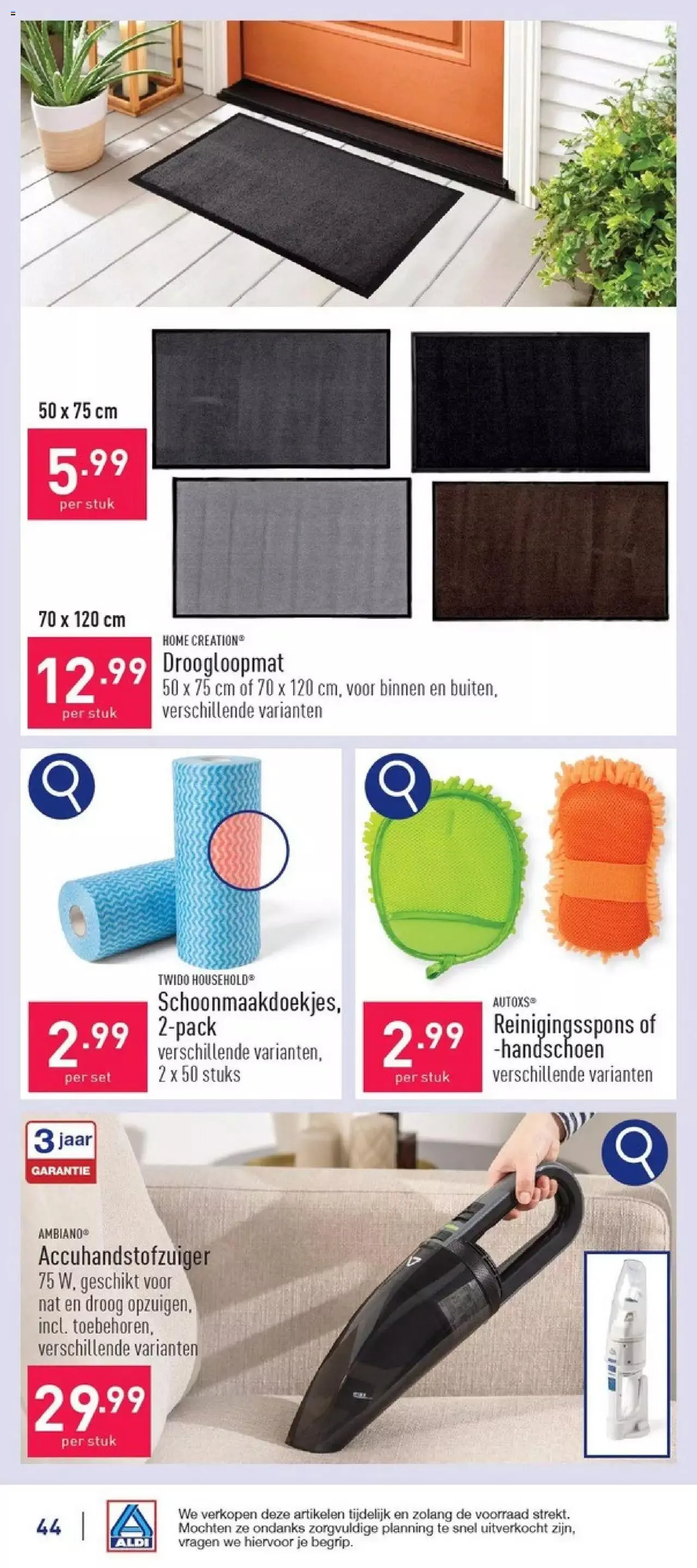 Aldi folder week 19 van 11 mei tot 31 december 2024 - folder pagina 44