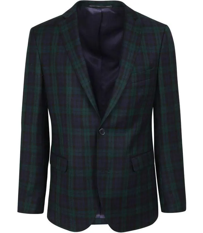 Prestige Colbert Wol Ruit Black Watch