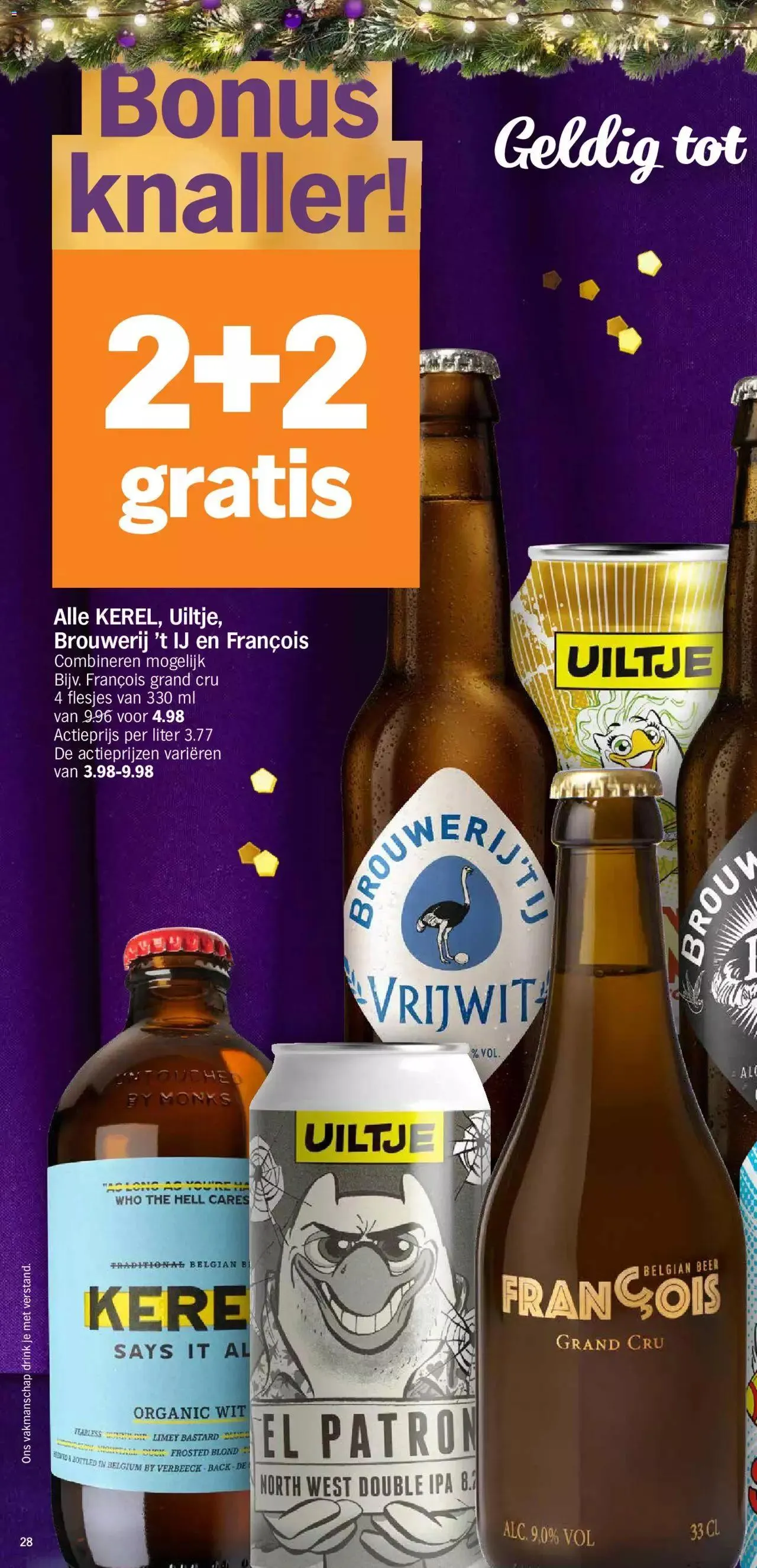 Albert Heijn folder week / de la semaine 50 van 17 december tot 31 december 2023 - folder pagina 28
