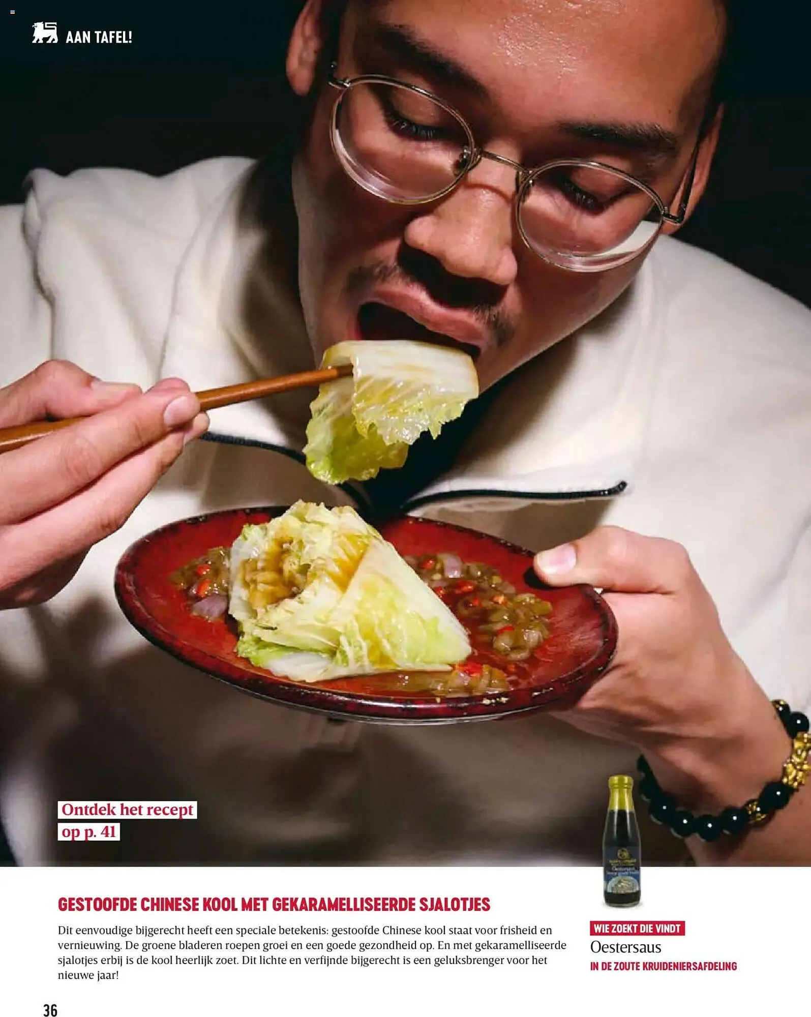 Delhaize magazine van 23 januari tot 31 maart 2026 - folder pagina 36