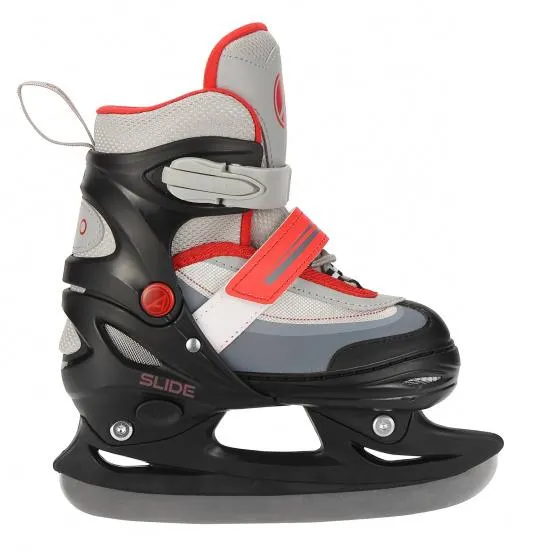 AMIGO 2-in-1 schaatsen/skates junior zwart/rood