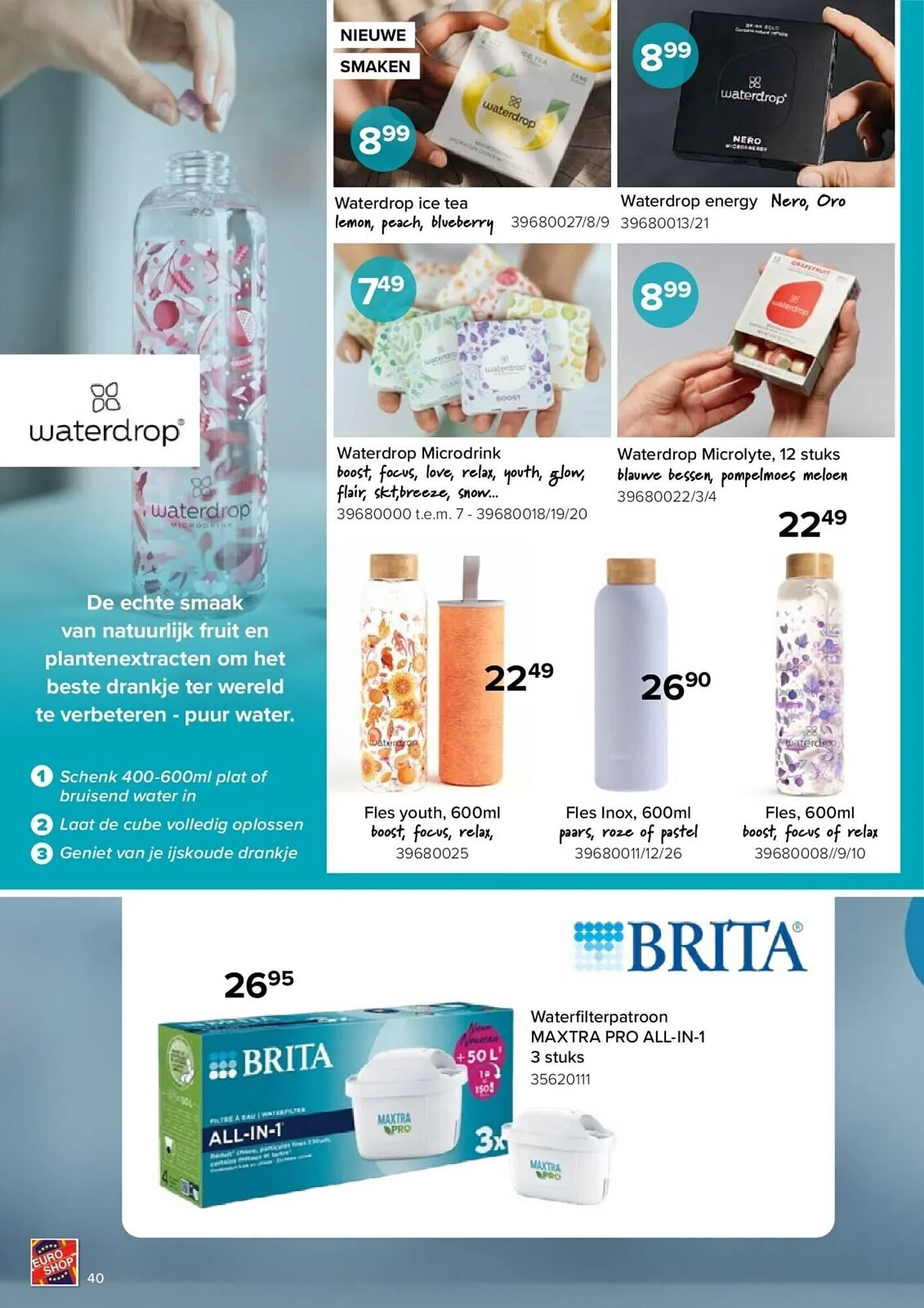 Euroshop Folder van 20 juli tot 31 augustus 2023 - folder pagina 40