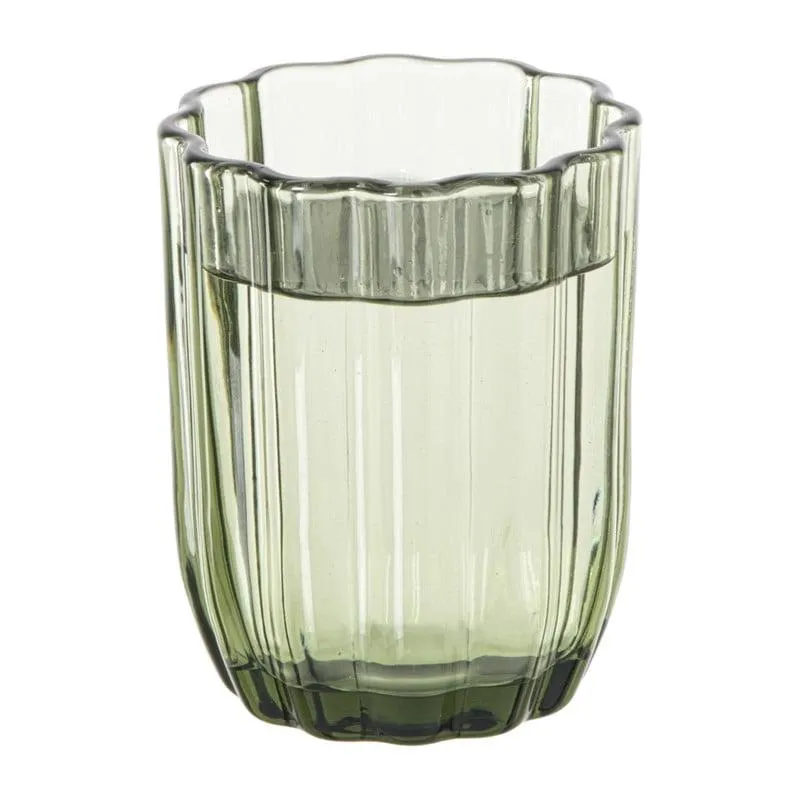 Waterglas clover - groen - 290 ml