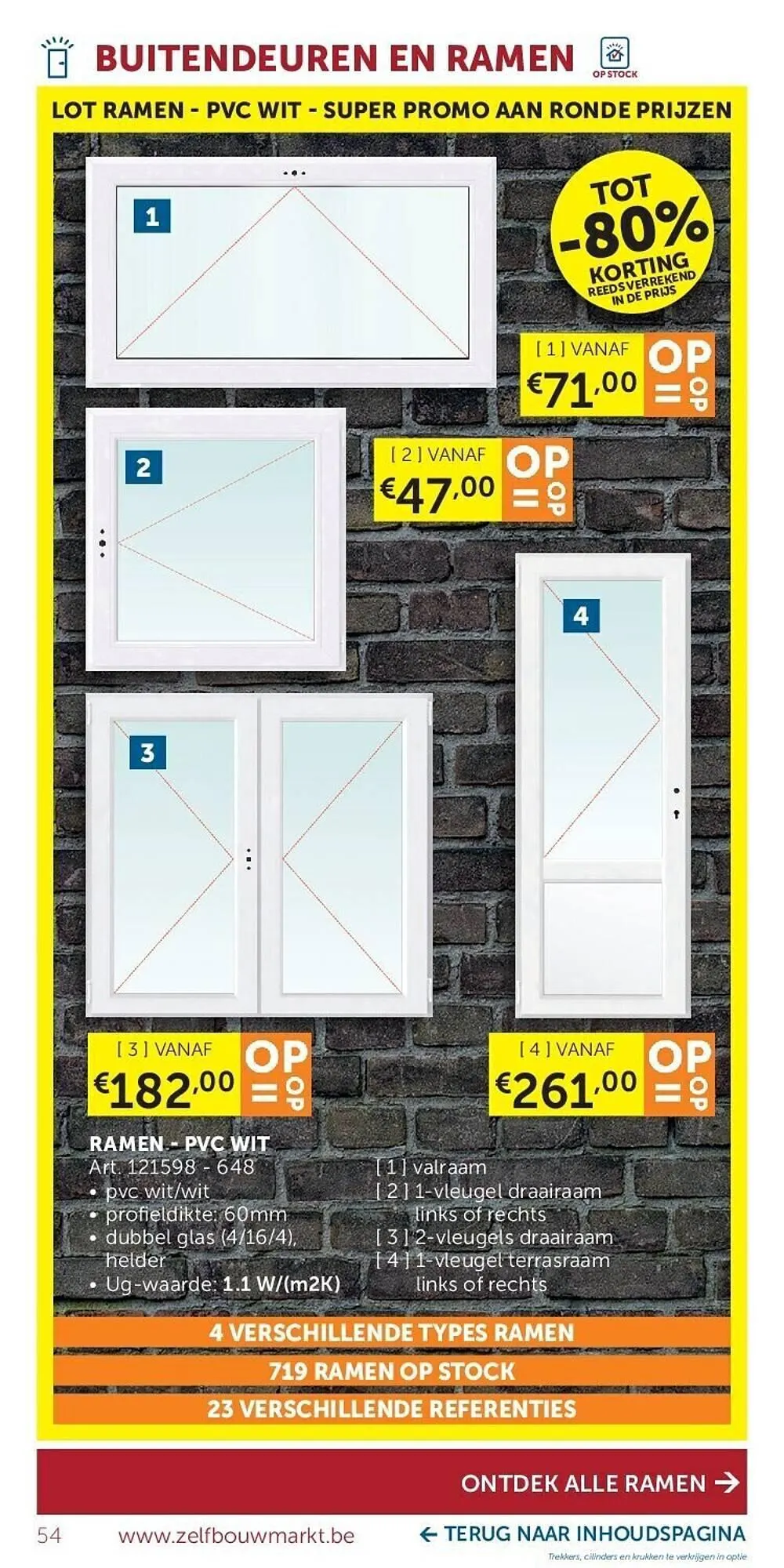Zelfbouwmarkt folder van 20 juni tot 17 juli 2023 - folder pagina 54