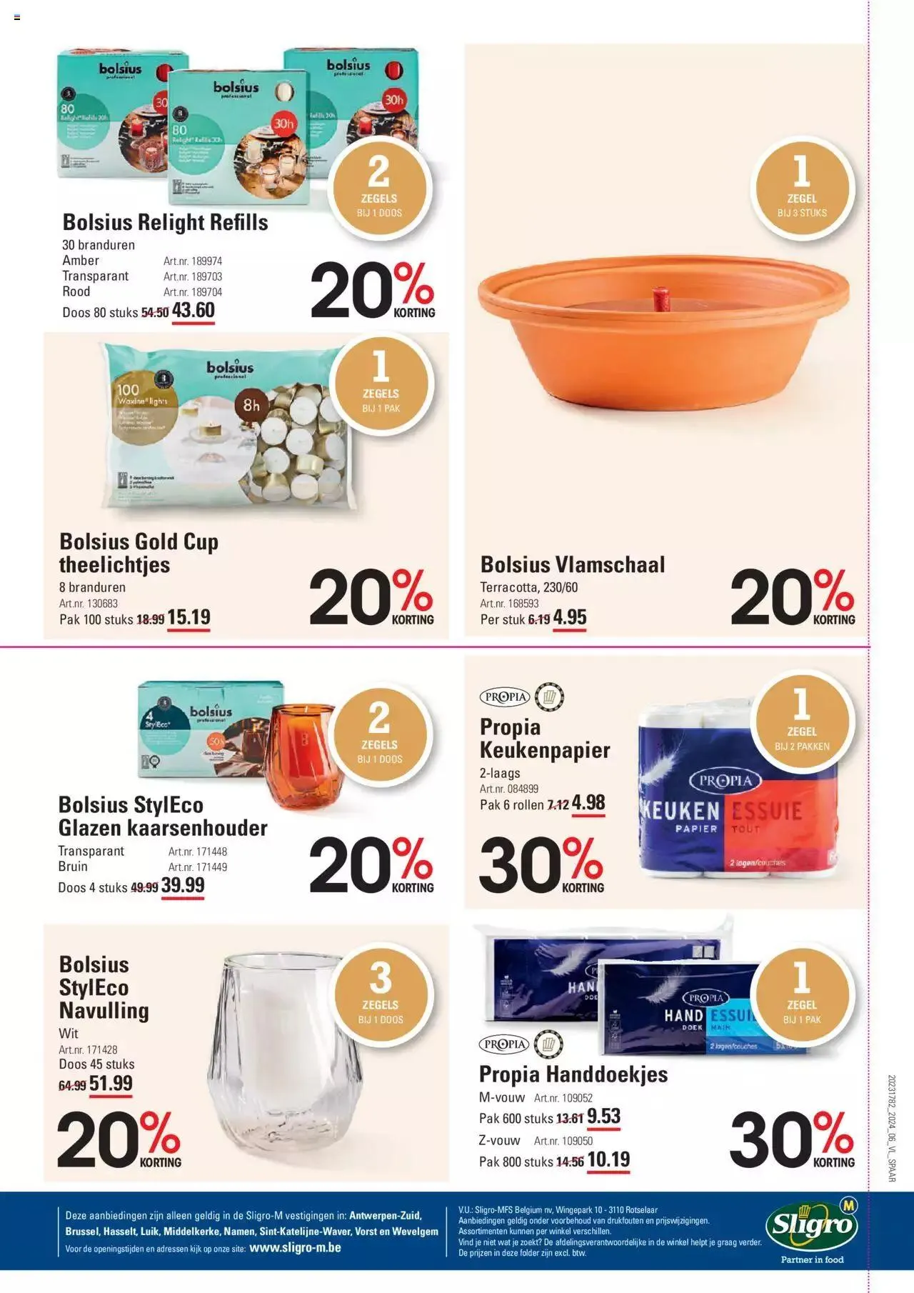 Sligro Spaar van 13 mei tot 31 december 2024 - folder pagina 20