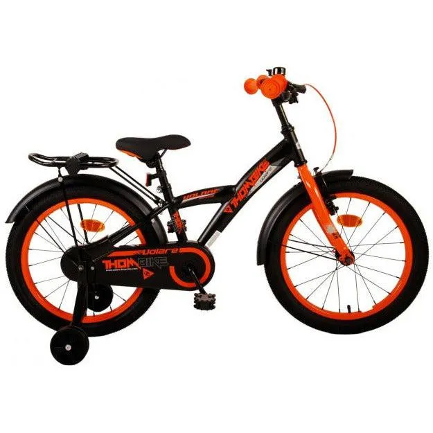 Volare Thombike Kinderfiets - Jongens - 18 inch - Zwart Oranje