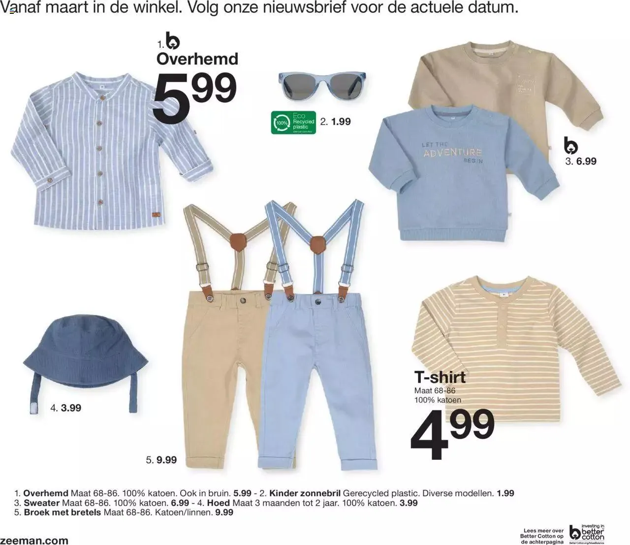 Zeeman babycollectie folder van 1 januari tot 31 december 2023 - folder pagina 24