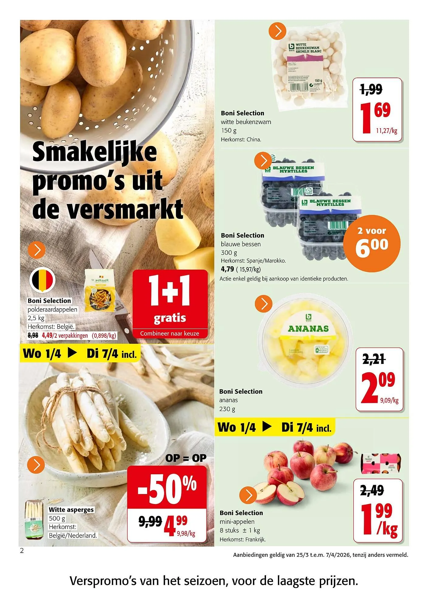 Colruyt folder van 25 maart tot 7 april 2026 - folder pagina 2