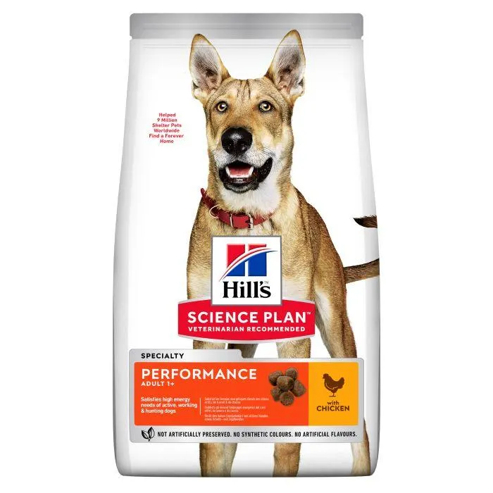 Hill's Science Plan Adult Performance Kip Hondenvoer 14kg