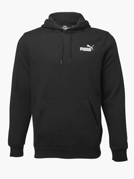 Zwarte ESS Small Logo Hoodie FL