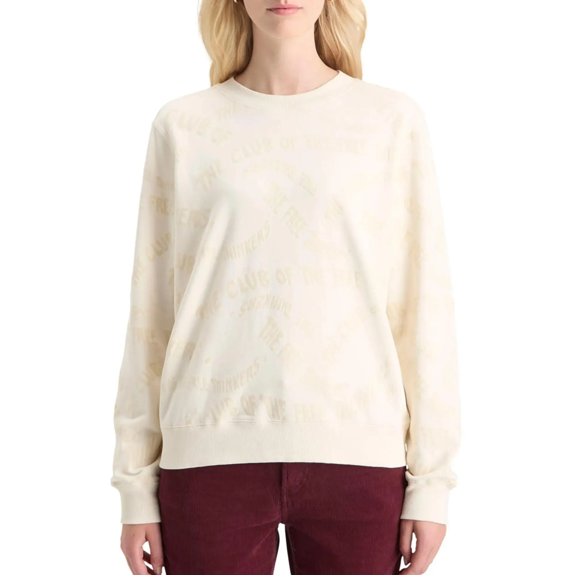 Flock AOP Sweater Dames