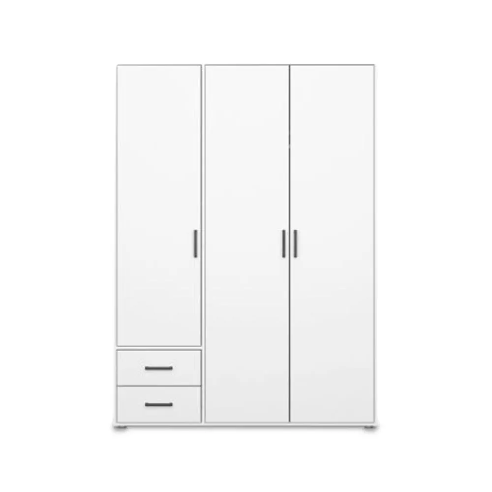 Kleerkast EDVIN B140 Wit