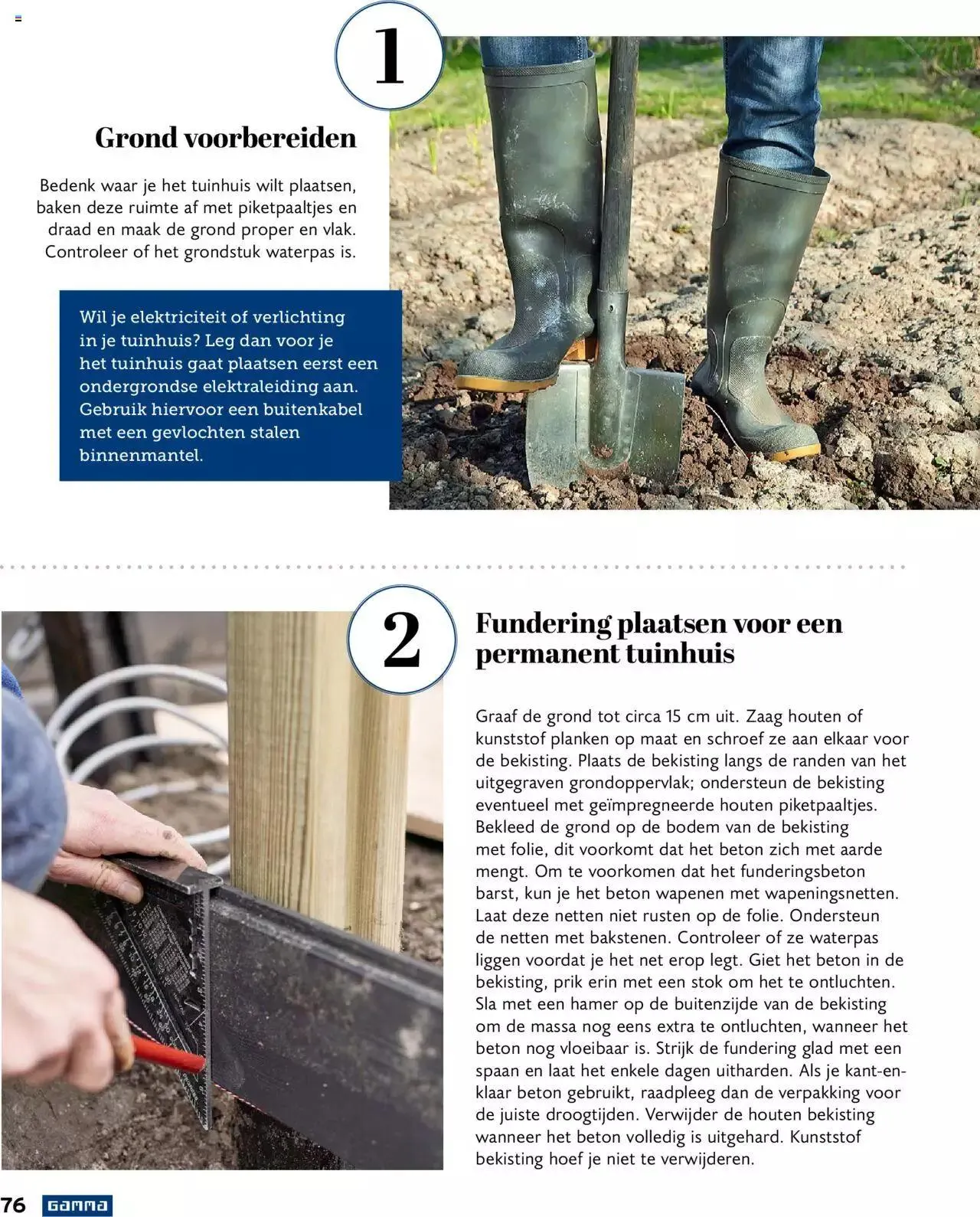 GAMMA tuinmagazine 2022 van 22 maart tot 31 december 2023 - folder pagina 76
