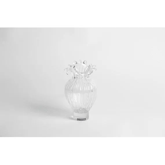 Royalty Robe - Glazen Vaas - Ø12,5xh19,5cm