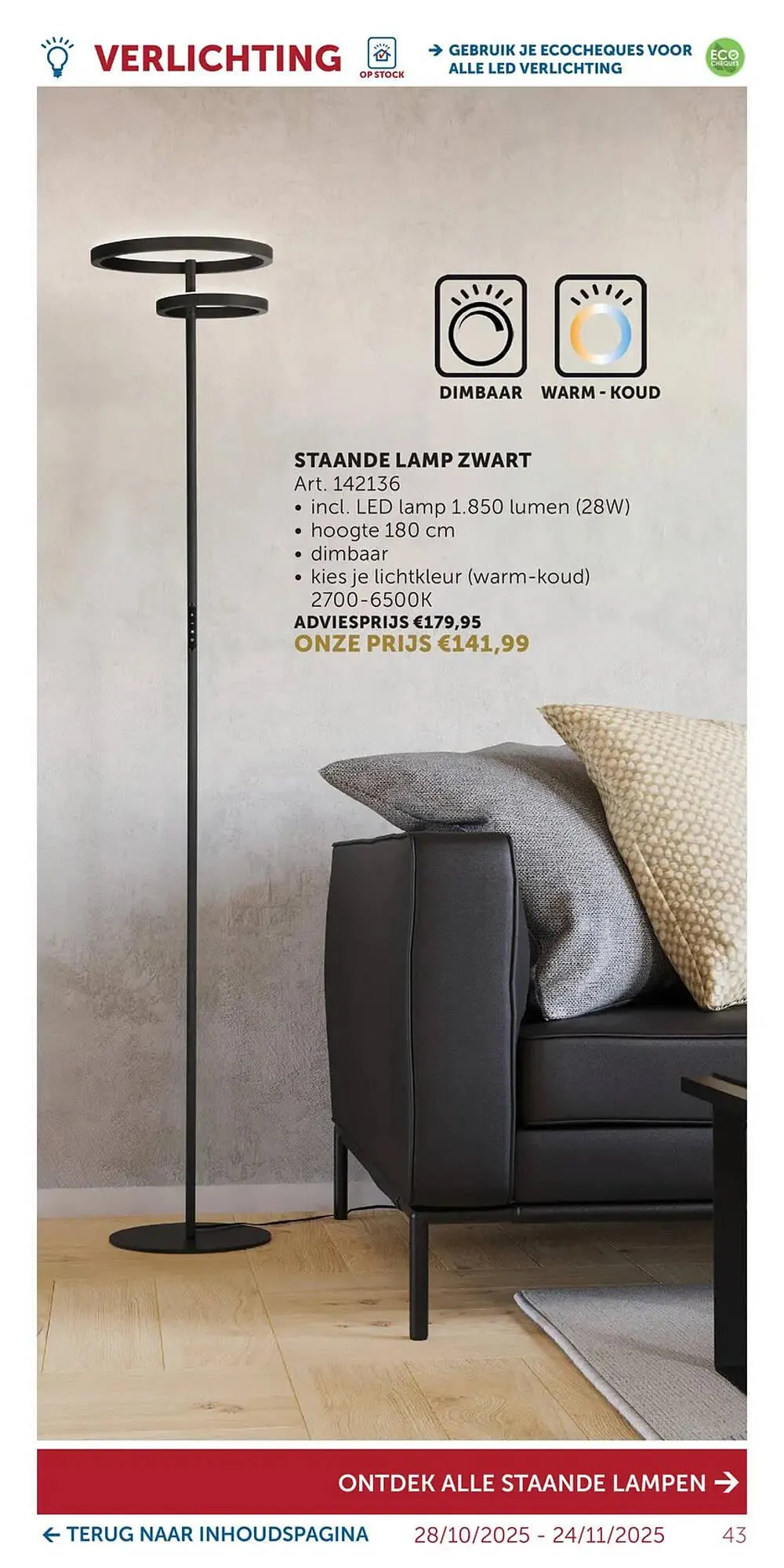 Zelfbouwmarkt folder van 28 oktober tot 24 november 2025 - folder pagina 43