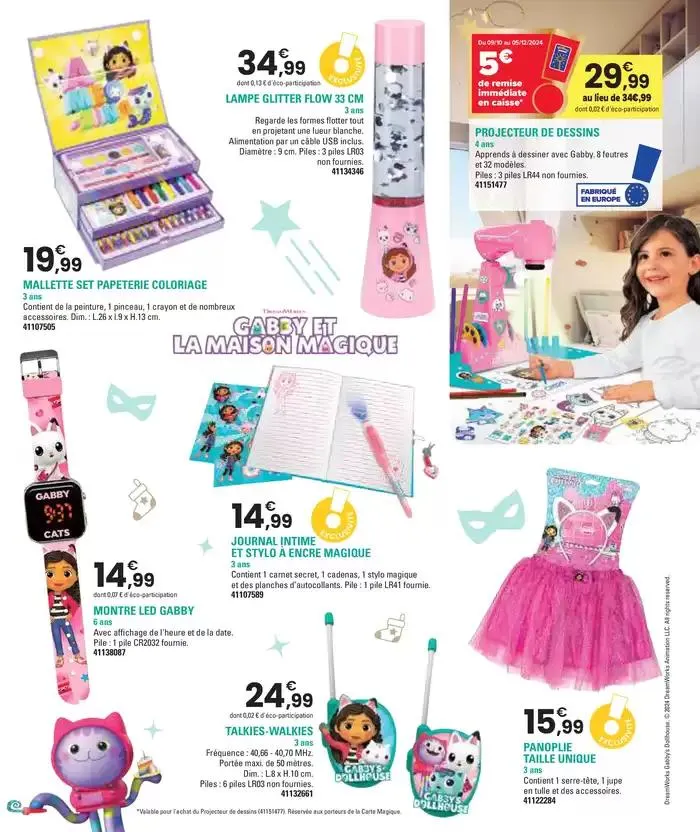 Jouez À L'infin van 29 oktober tot 5 december 2024 - folder pagina 190