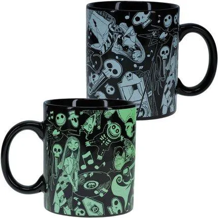 L’ETRANGE NOEL DE MONSIEUR JACK - MUG XL BRILLE DANS LE NOIR