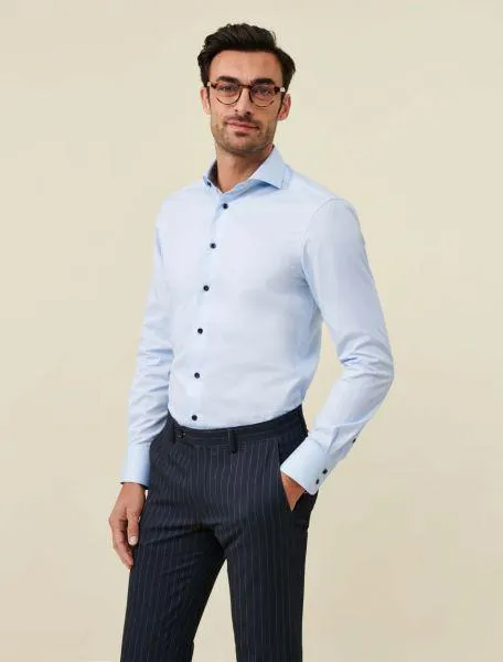 Maurio Overhemd Licht blauw