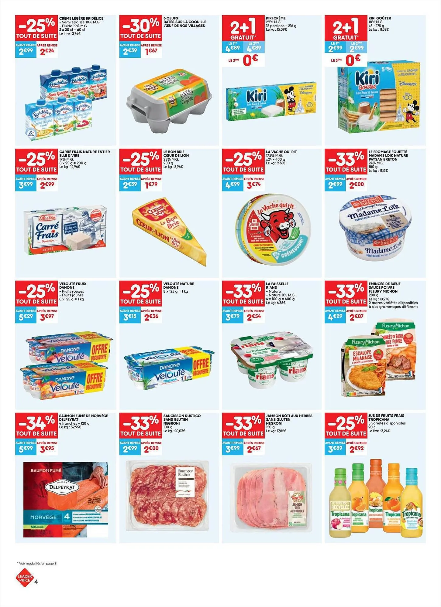 Leader Price folder van 17 augustus tot 23 augustus 2023 - folder pagina 4