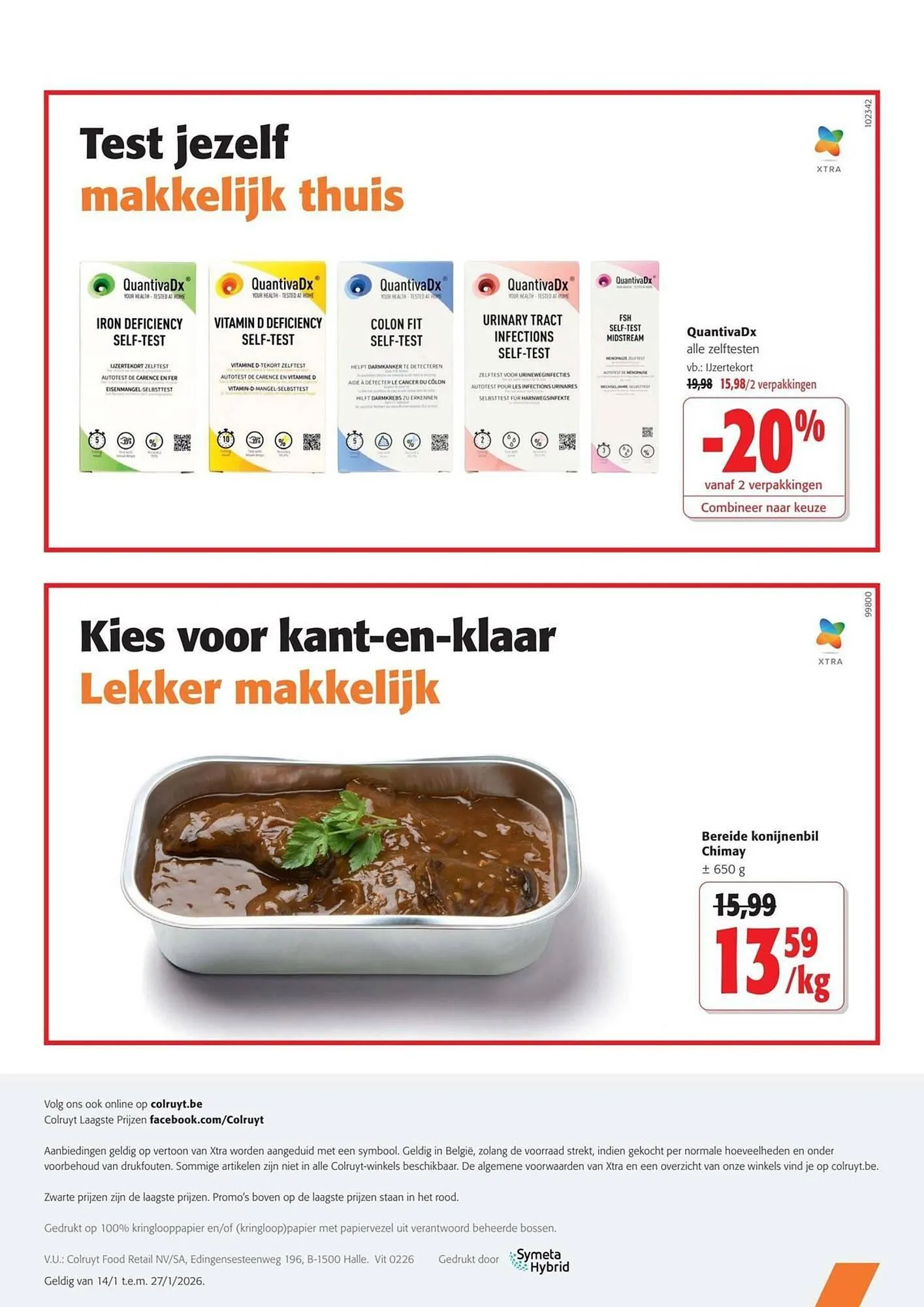 Colruyt folder van 14 januari tot 27 januari 2026 - folder pagina 20