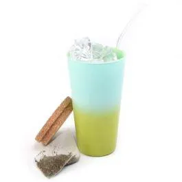 Rooibos Menthe Fraiche ( 1 glas + 8 theezakjes )