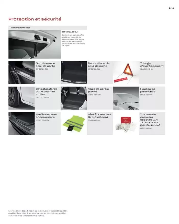Honda Jazz e:HEV Accessoires van 14 oktober tot 14 oktober 2025 - folder pagina 31