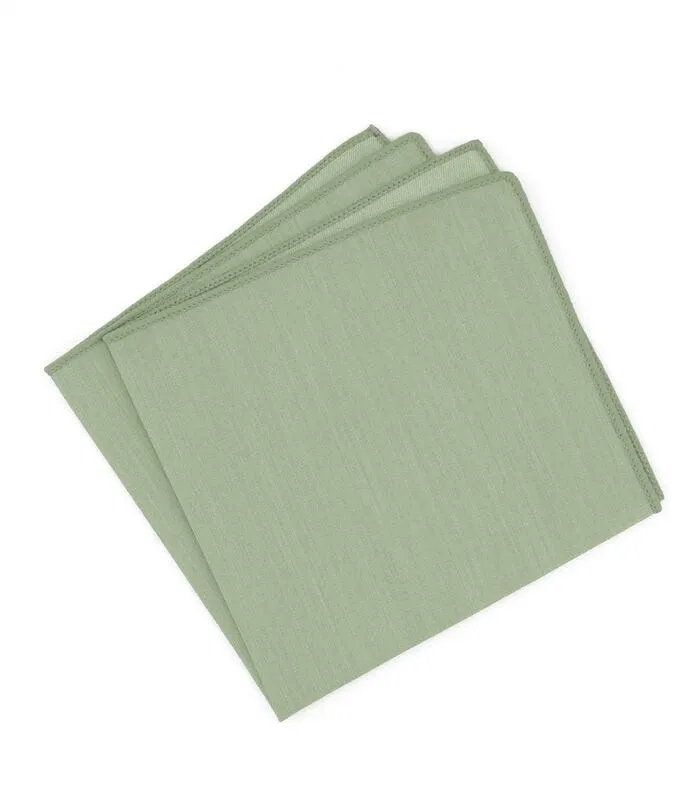 Pochet Ecoblend licht groen - JADE - Gemaakt in België