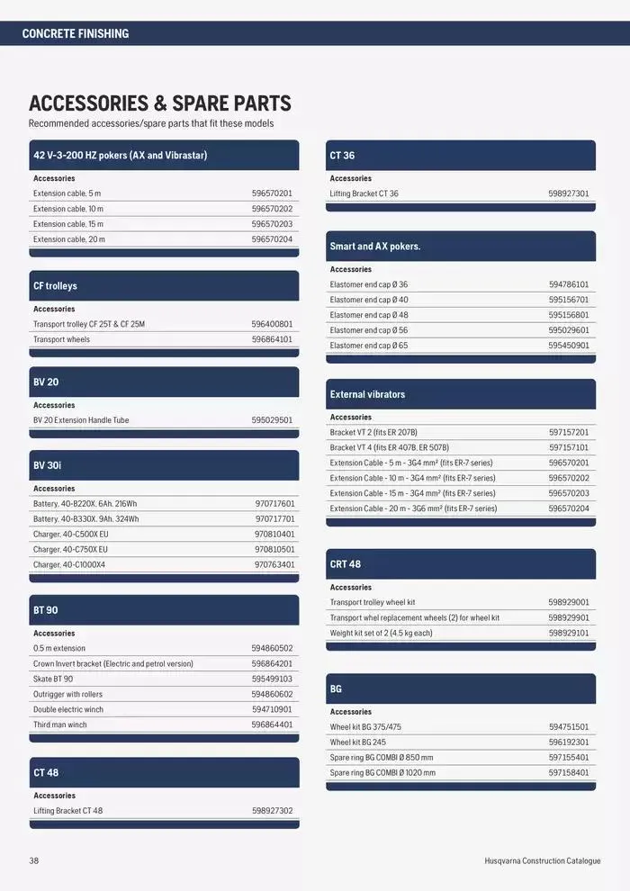 Catalogus Produit Construction 2025 van 4 februari tot 4 februari 2026 - folder pagina 38
