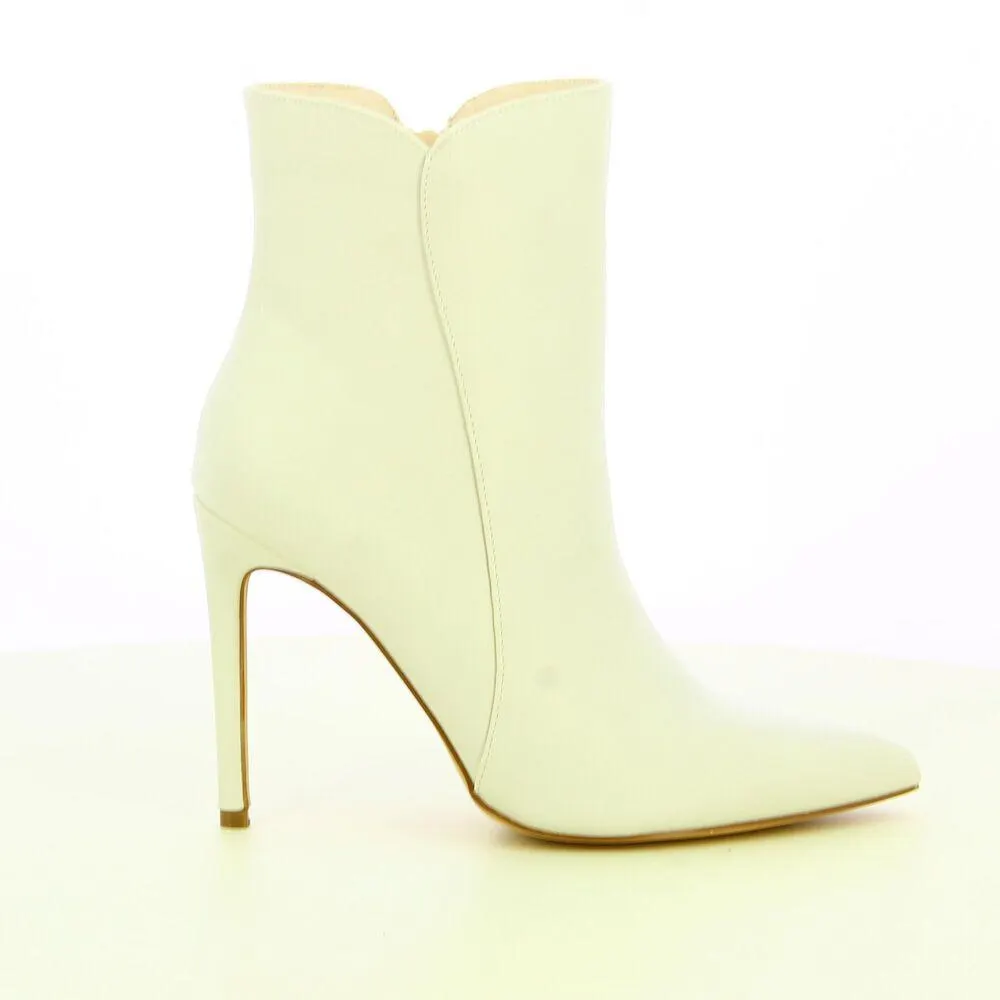 Ken Shoe Fashion - Off/White - Enkellaarzen